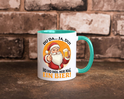 Hol mir mal ein Bier | Ugly Christmas Santa lustig Humor Geschenkidee Geschenk