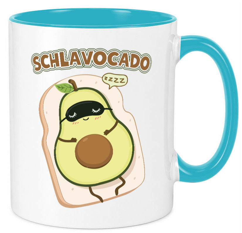 Schlavocado | Avocado lustig Humor Geschenkidee Geschenk Tasse
