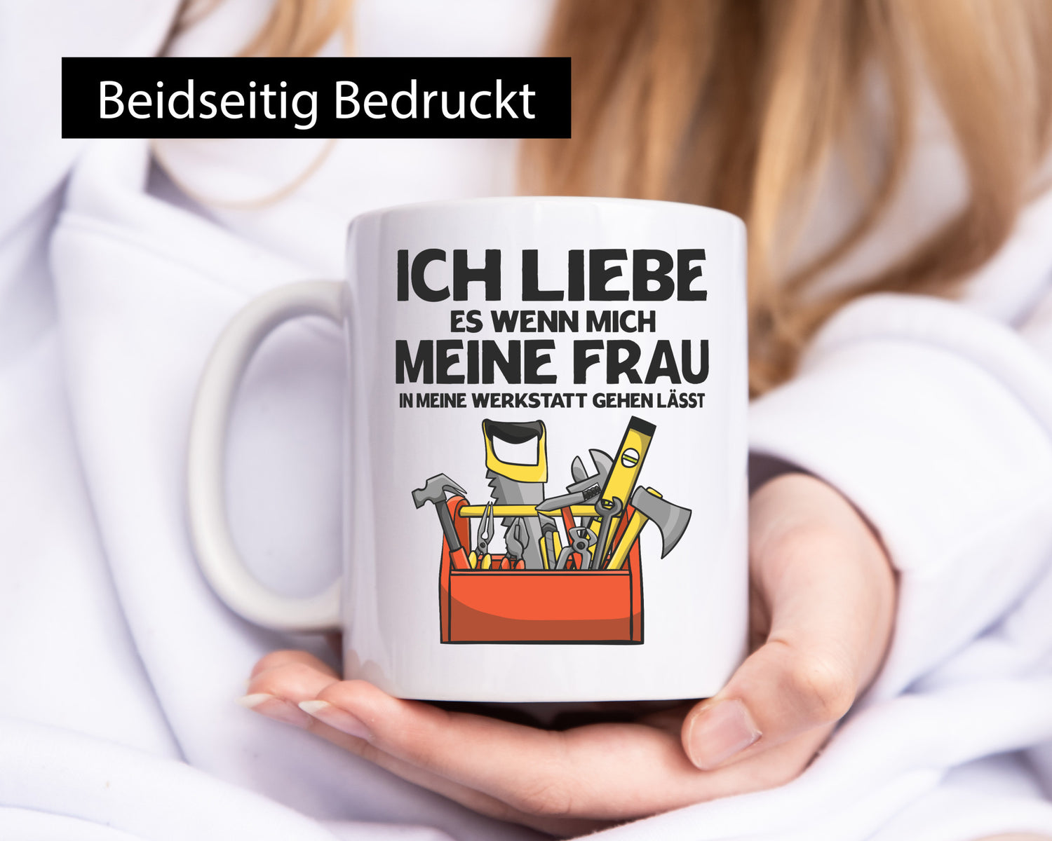 Ich liebe meine Frau | Werkstatt Werkzeug Handwerker v2 Geschenk Humor