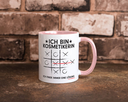 Löse Probleme: Kosmetikerin | Kosmetik Stylistin Geschenk Humor Geschenkidee