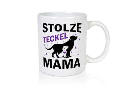 Stolze Teckel Mama | Hunde Muttertag Geschenkidee Familie Humor Tasse