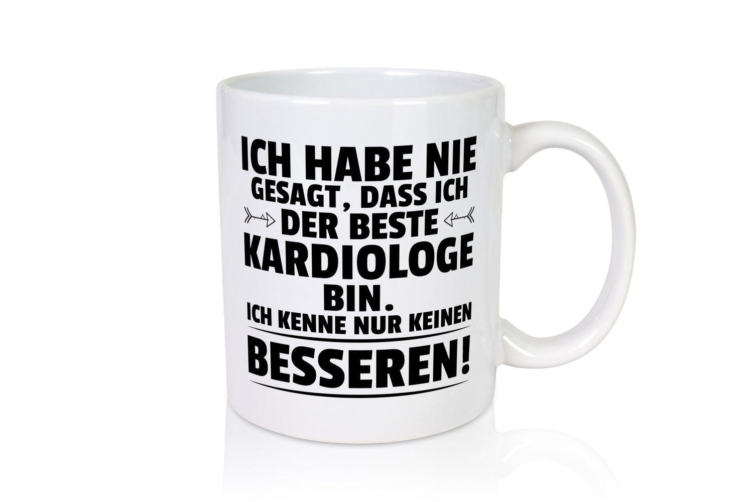 Der Beste Kardiologe | Kardiologie Geschenkidee Humor Tasse