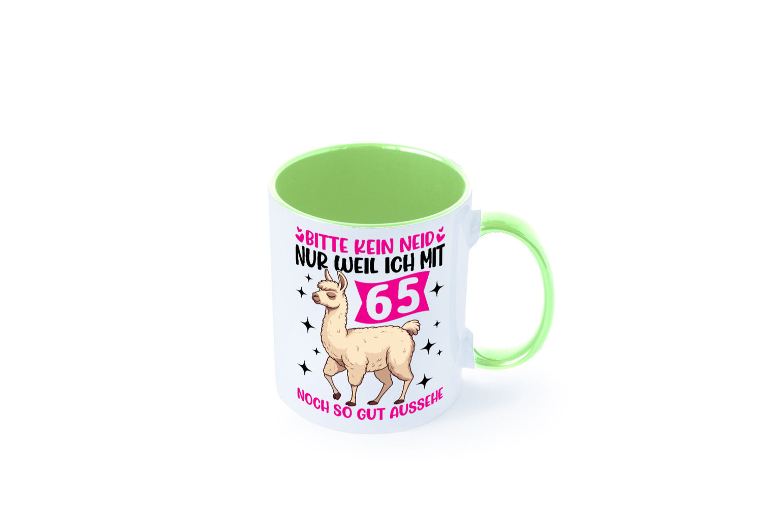 65. Geburtstag | 65 Jahre Lama gut aussehen Geschenkidee Humor Tasse