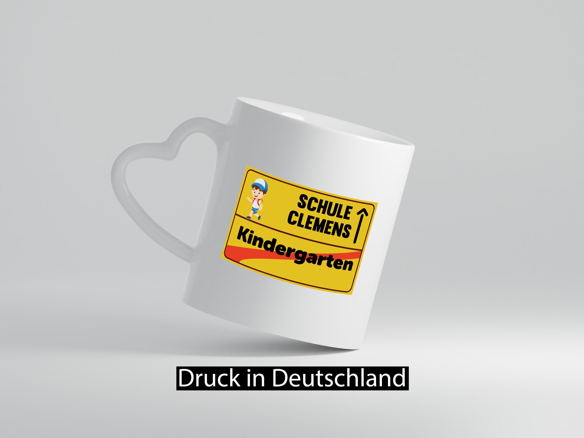 Bye Kindergarten | Schule Clemens Geschenkidee Humor Tasse