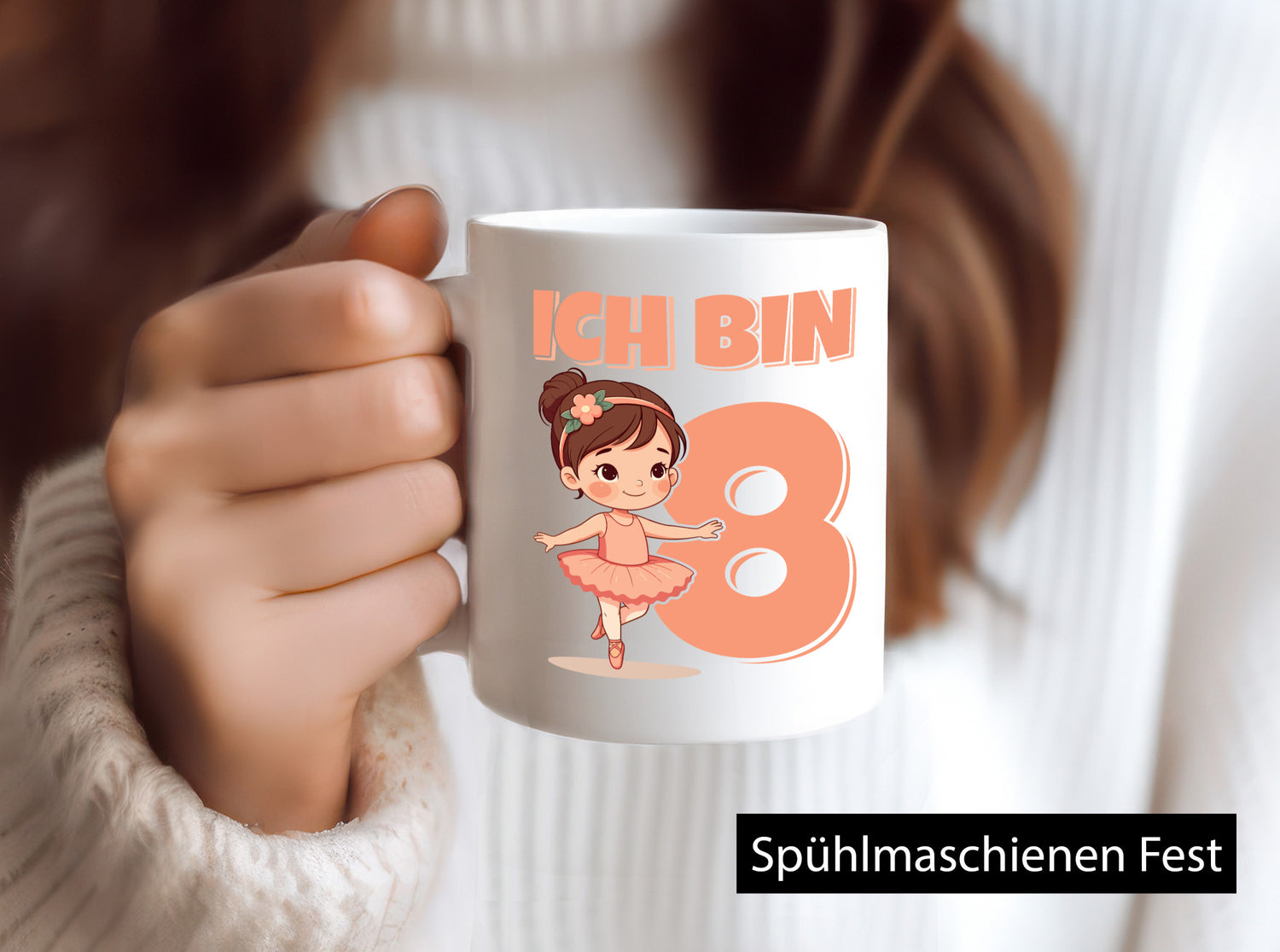 8 Geburtstag | Jahre Ballerina Mädchen Ballet Geschenk Geschenkidee lustiger