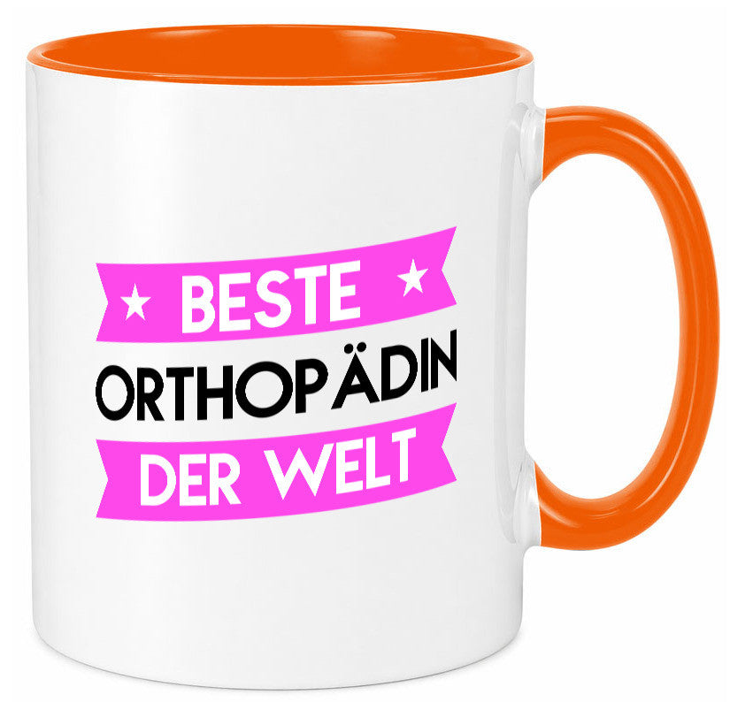 Beste Orthopädin |Orthopädie lustiger Spruch Geschenk Humor Geschenkidee Tasse