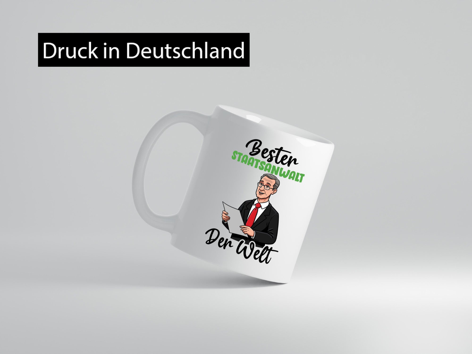 Bester Staatsanwalt | Anwalt Jurist v2 Geschenkidee Humor Tasse