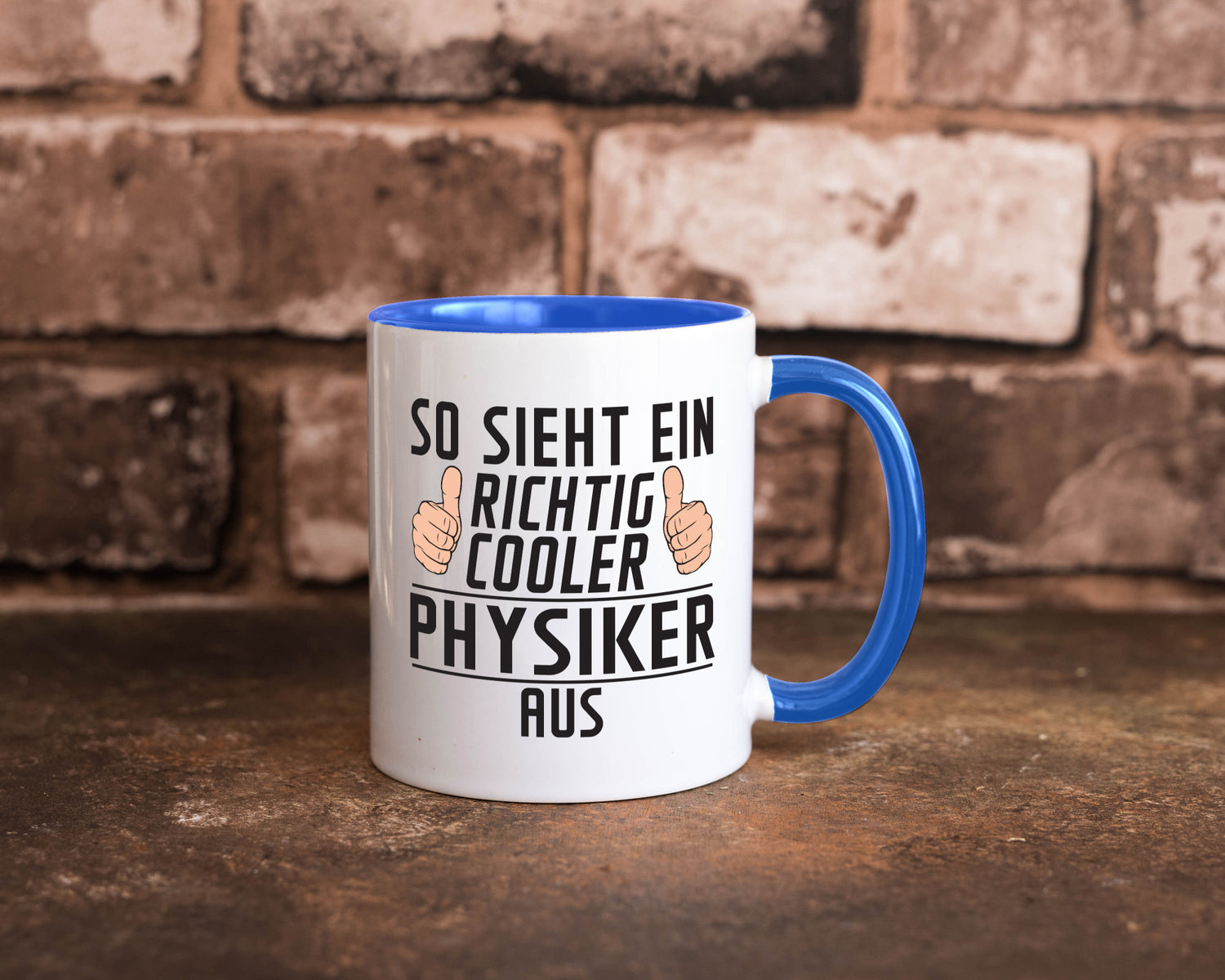 Richtig Cooler Physiker | Physik Geschenkidee Humor Tasse