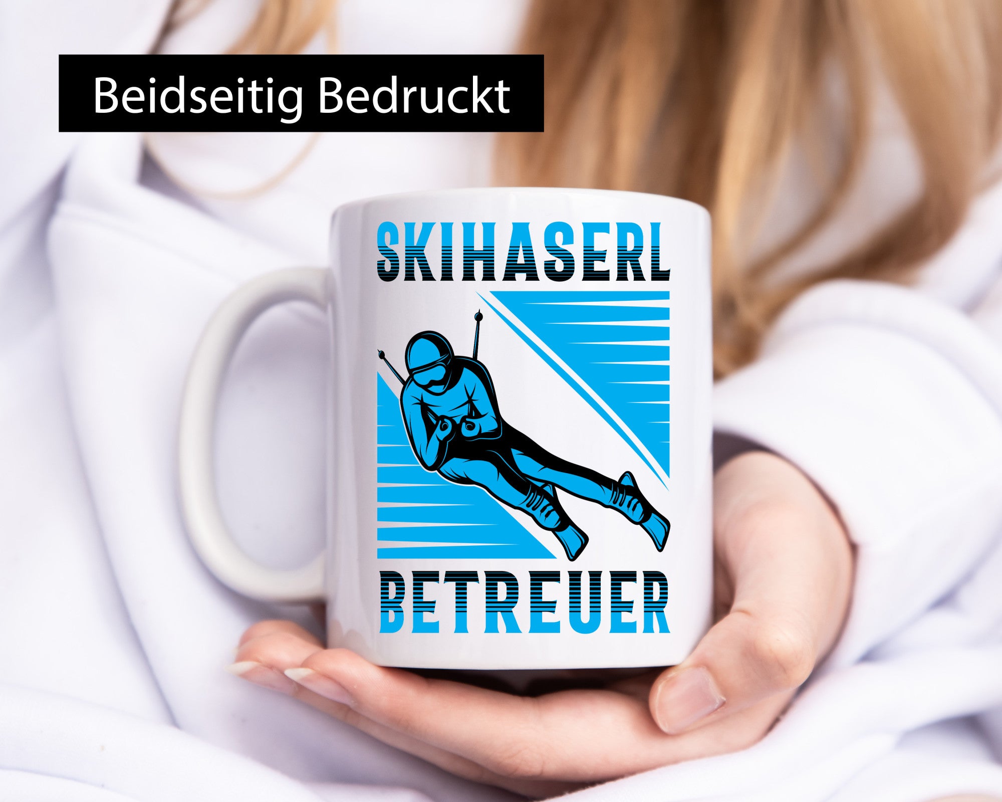 Skihaserl Betreuer | Sikfahrer lustig Humor Geschenkidee Geschenk Tasse