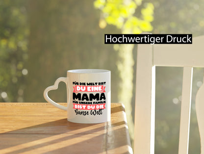 Beste Mama der Welt vl5 lustig Familie Geschenkidee Geschenk Tasse