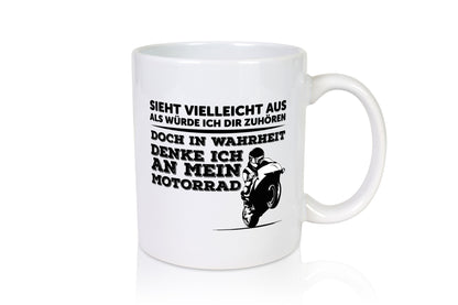 Motorrad Fahrer Tasse | lustiger Spruch Männer Humor Geschenk Geschenkidee