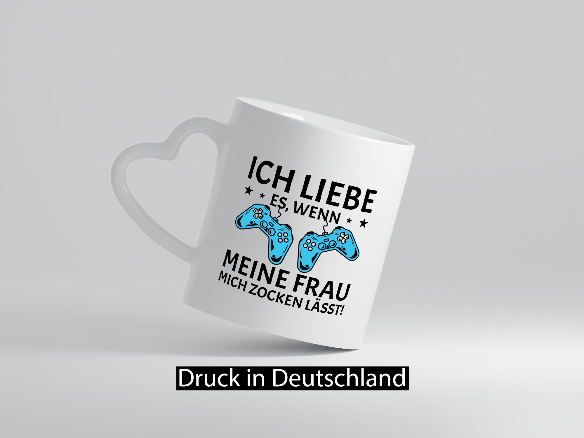 Ich liebe es zu zocken | Controller Sterne lustiger Spruch Geschenk Humor