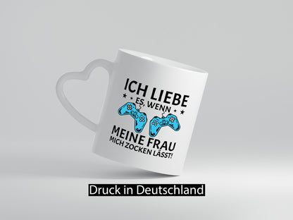 Ich liebe es zu zocken | Controller Sterne lustiger Spruch Geschenk Humor