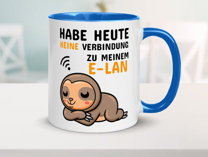 Keine Verbindung lustig Humor Geschenkidee Geschenk Tasse