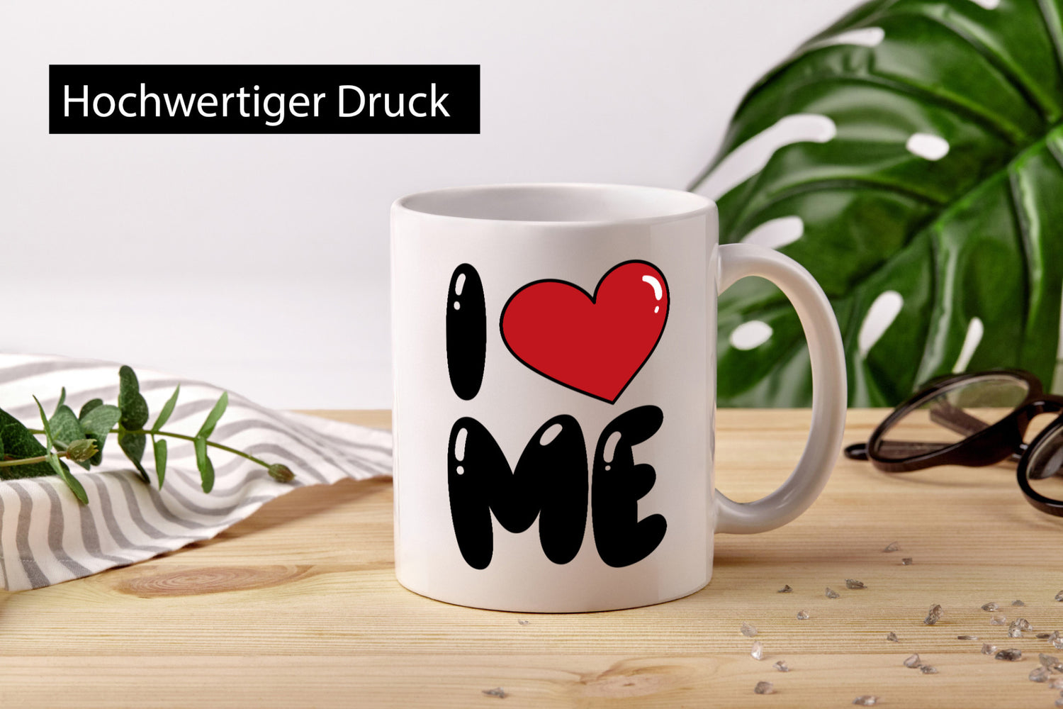 I love me vl2 Humor Geschenkidee Tasse
