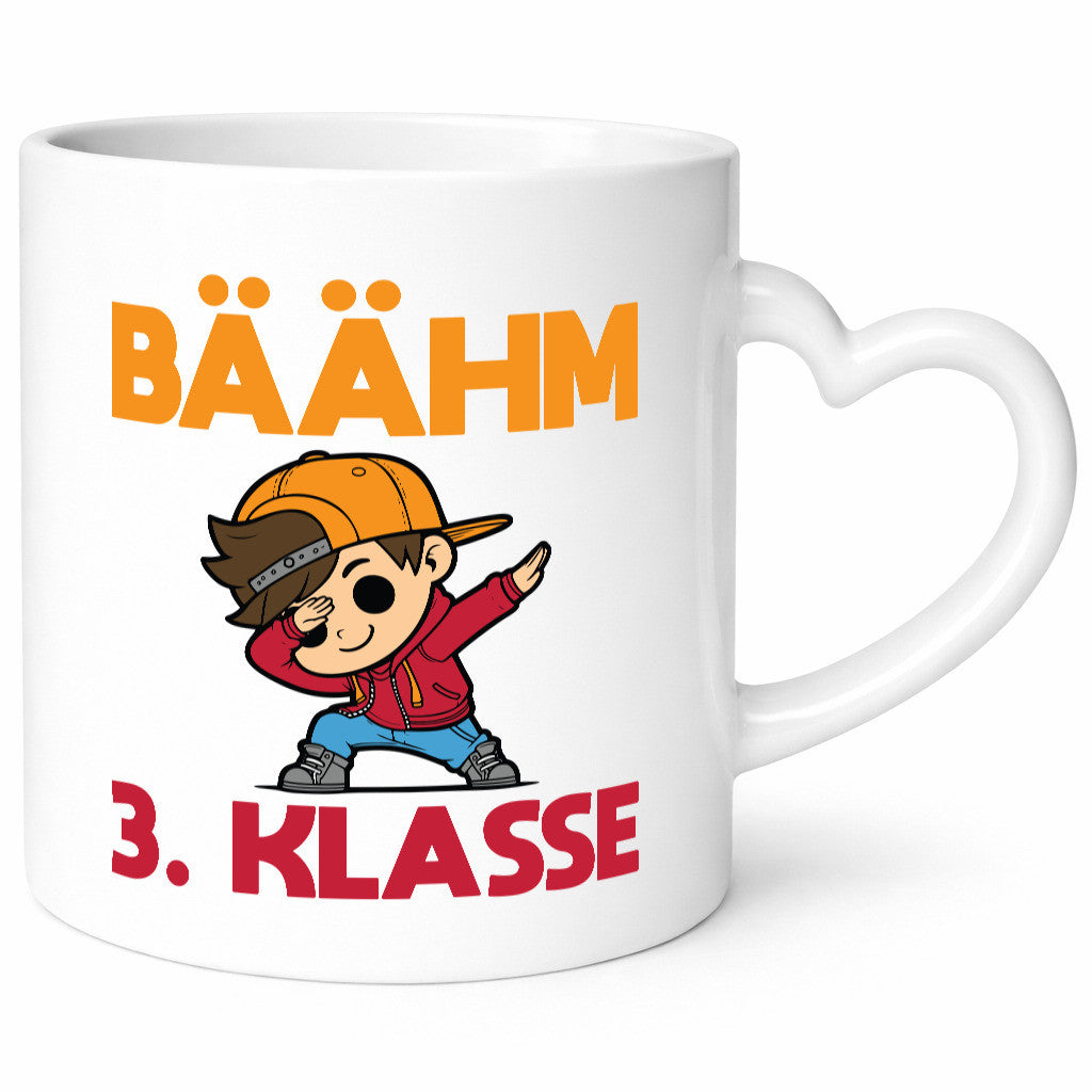 Bäähm 3. Klasse | Schule Junge lustig Humor Geschenkidee Geschenk Tasse