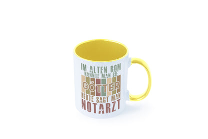 Heute sagt man: Notarzt | Arzt Humor Geschenkidee Tasse
