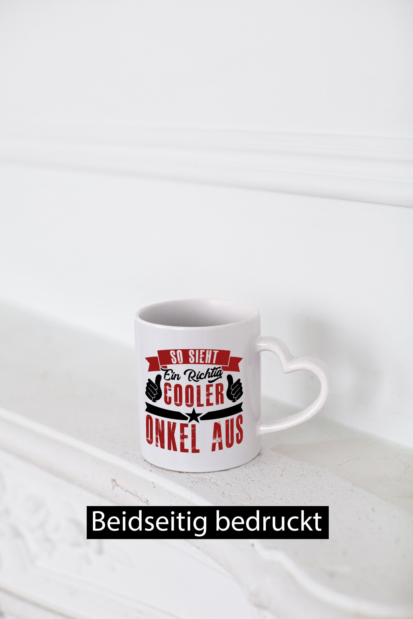 So sieht ein richtig cooler Onkel aus | lustig Humor Geschenkidee Geschenk Tasse