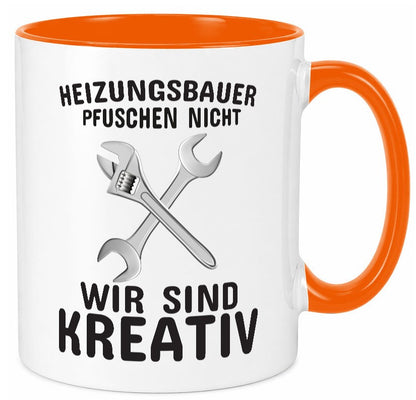 Heizungsbauer | Beruf Tasse Heizungsinstallateur lustig Arbeit Kollegen Büro