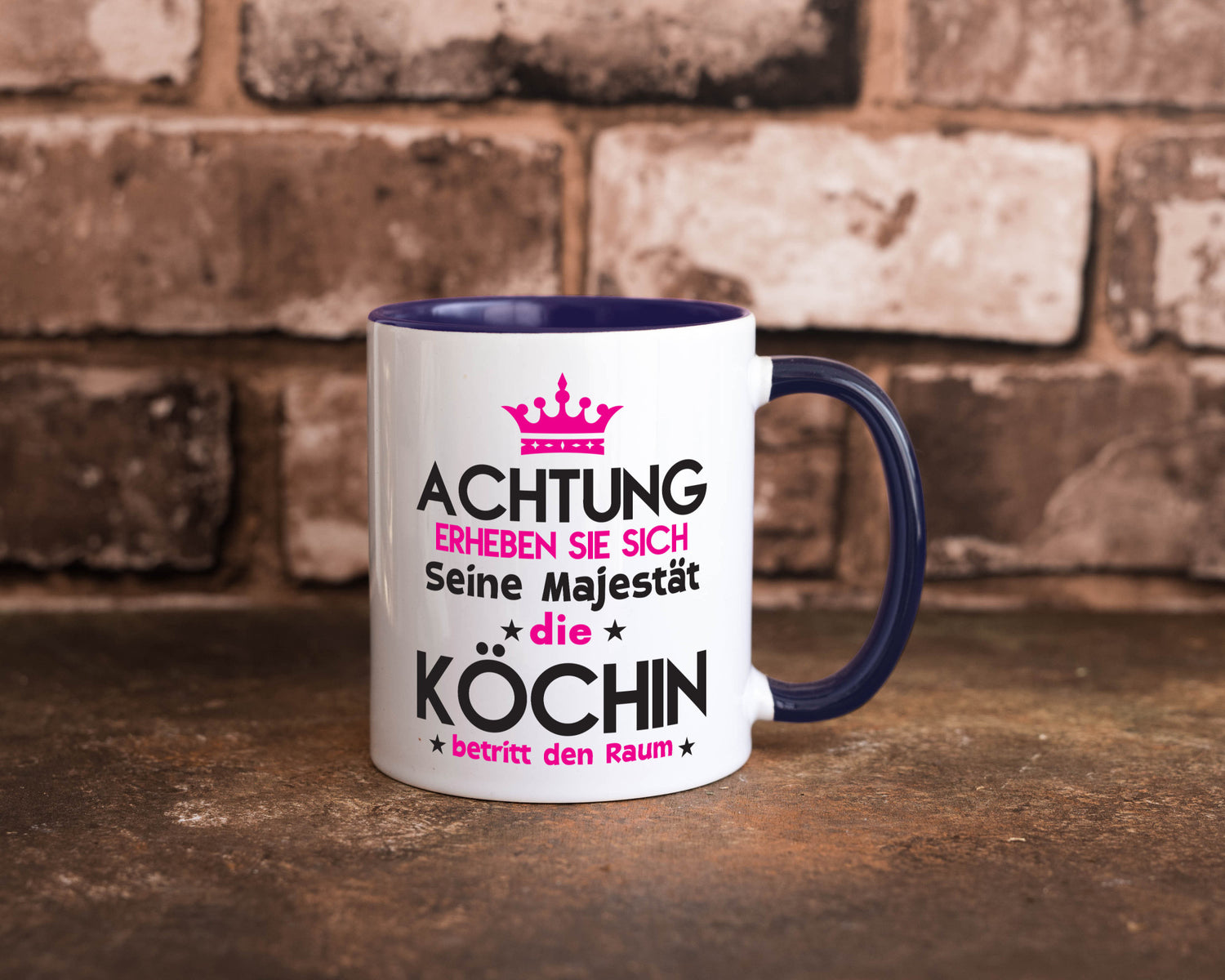 Seine Majestät Köchin | Chefköchin Chefkoch Humor Arbeit Kollegen Büro