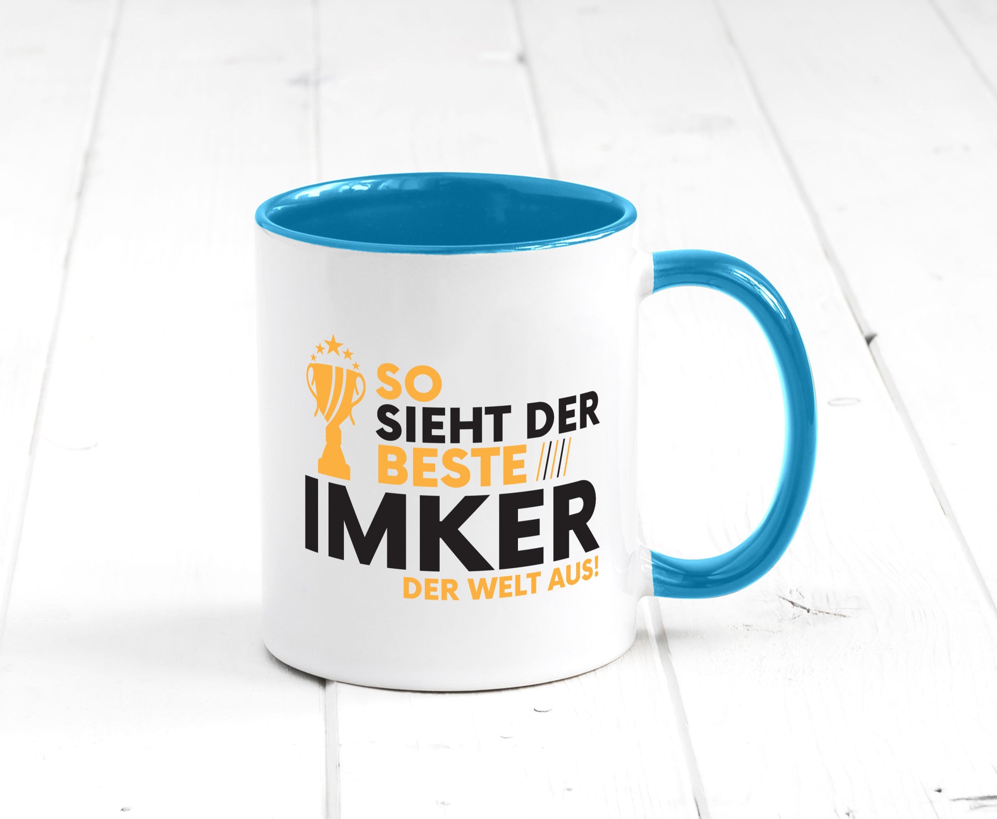 Der Weltbeste Imker | Imkerei lustiger Spruch Geschenk Humor Geschenkidee Tasse