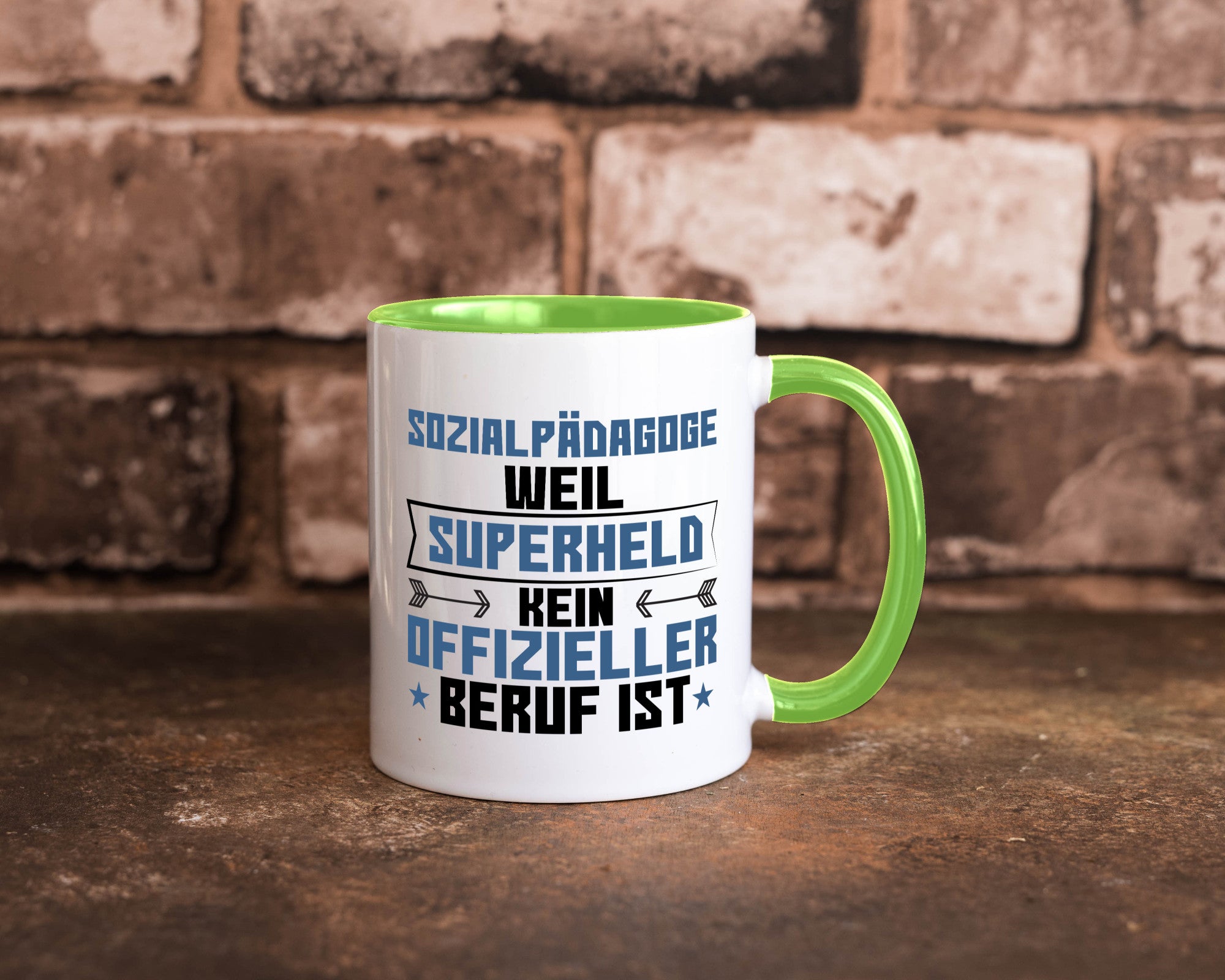 Superheld Sozialpädagoge | Pädagoge lustig Humor Geschenkidee Geschenk Tasse