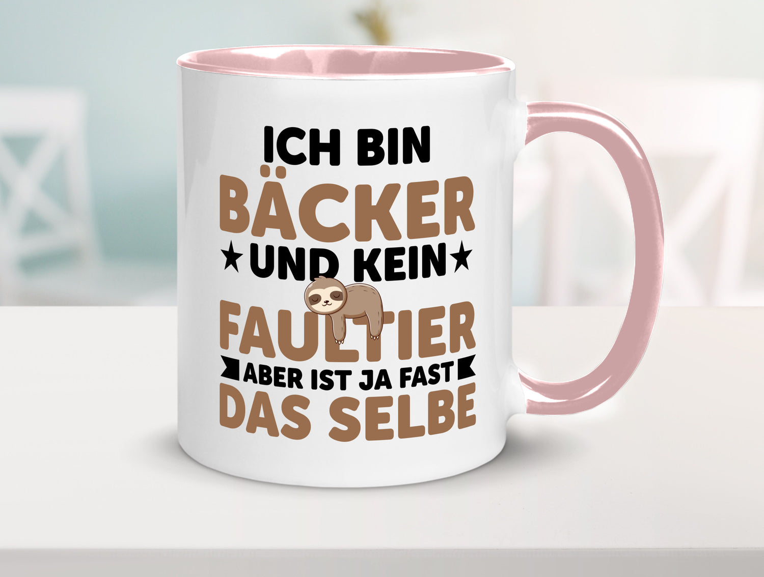 Ich bin kein Faultier: Bäcker | Bäckerei Backen Konditor Humor Tierliebhaber