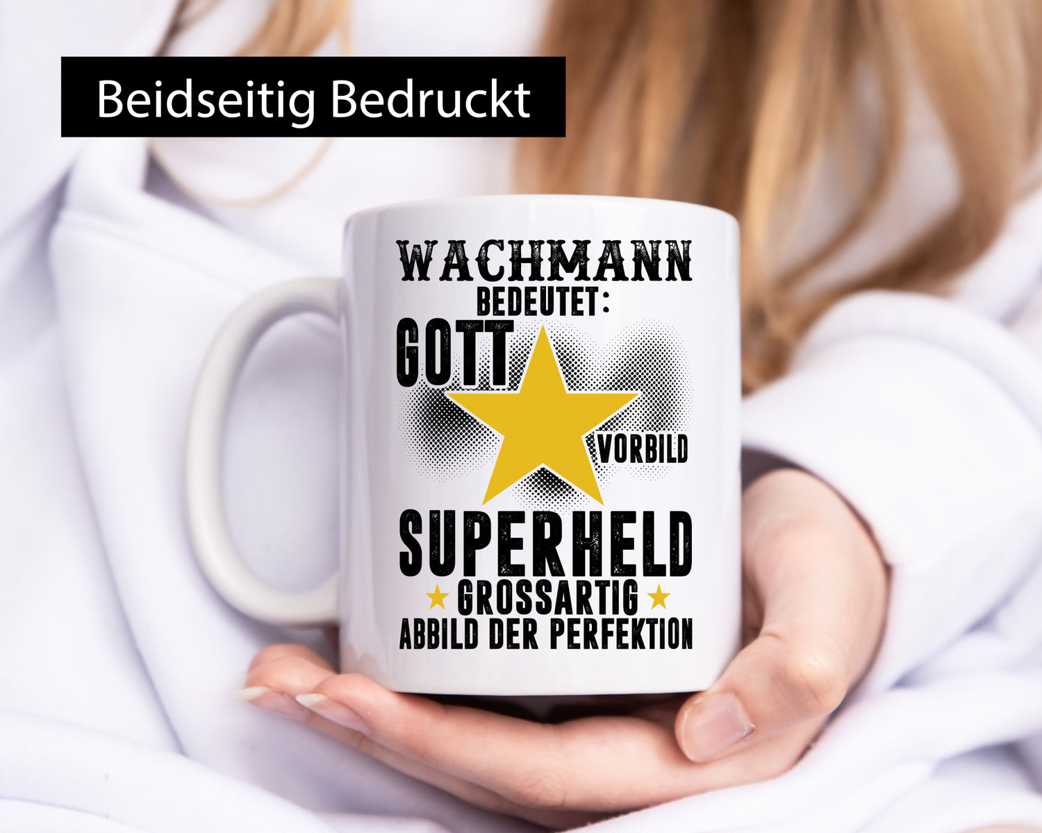 Bedeutung von Wachmann | Wachpersonal Nachtwächter lustiger Spruch Geschenk