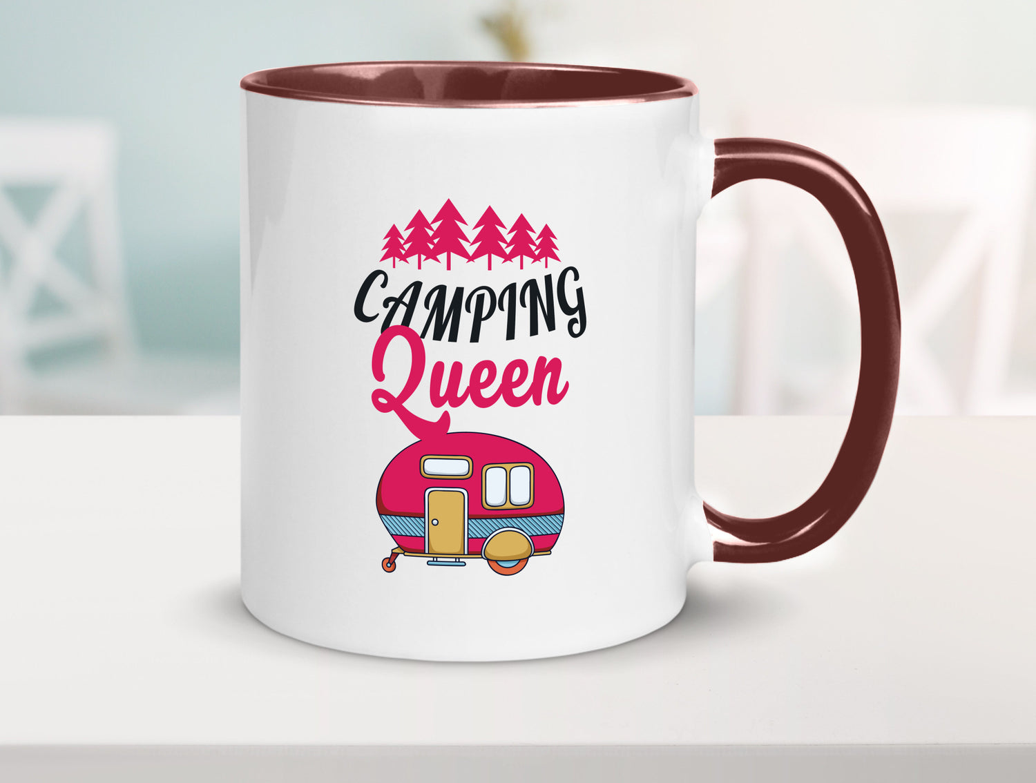 Camping Queen | Natur Lagerfeuer Geschenk Humor Geschenkidee lustiger Spruch