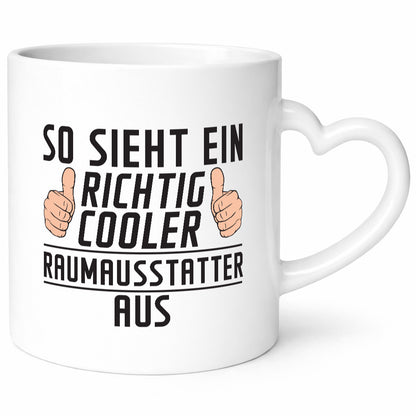 Richtig Cooler Raumausstatter | Wohn Ausstatter Geschenkidee Humor Tasse