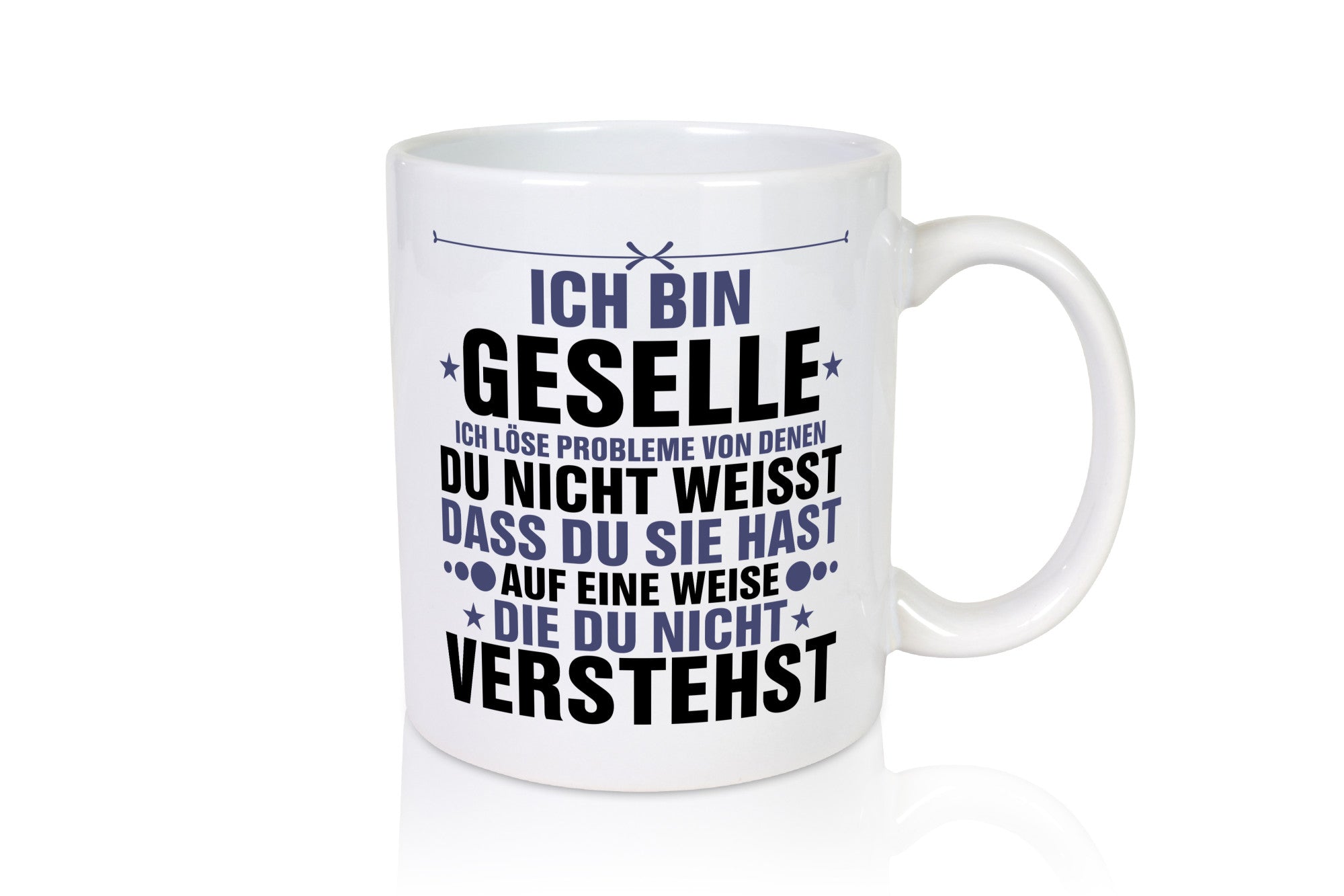 Löse Probleme: Geselle | Handwerker v2 Geschenk Humor Geschenkidee lustiger