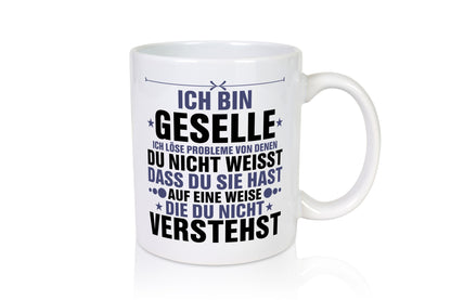 Löse Probleme: Geselle | Handwerker v2 Geschenk Humor Geschenkidee lustiger