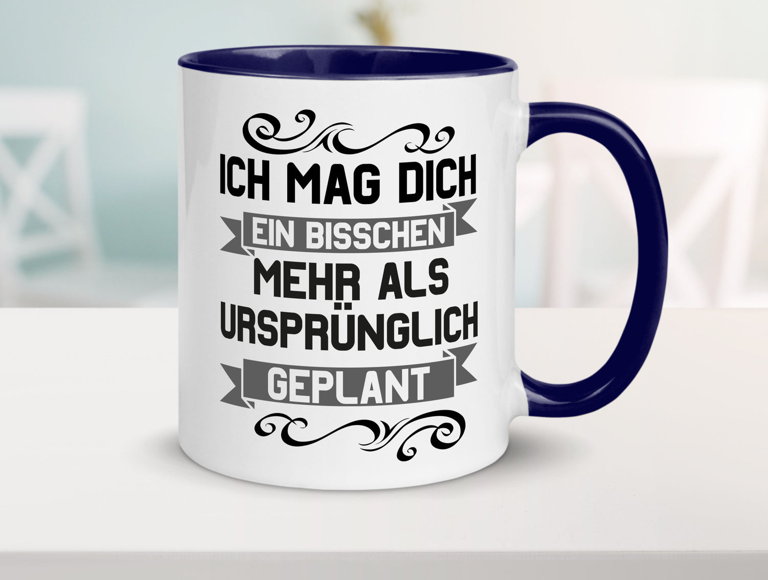 Ich mag dich mehr als geplant | Best Freinds Freundschaft Geschenkidee Humor
