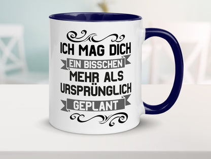 Ich mag dich mehr als geplant | Best Freinds Freundschaft Geschenkidee Humor