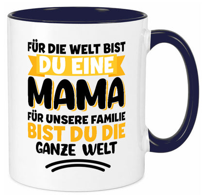 Beste mama der Welt vl4 Geschenkidee Familie Humor Tasse