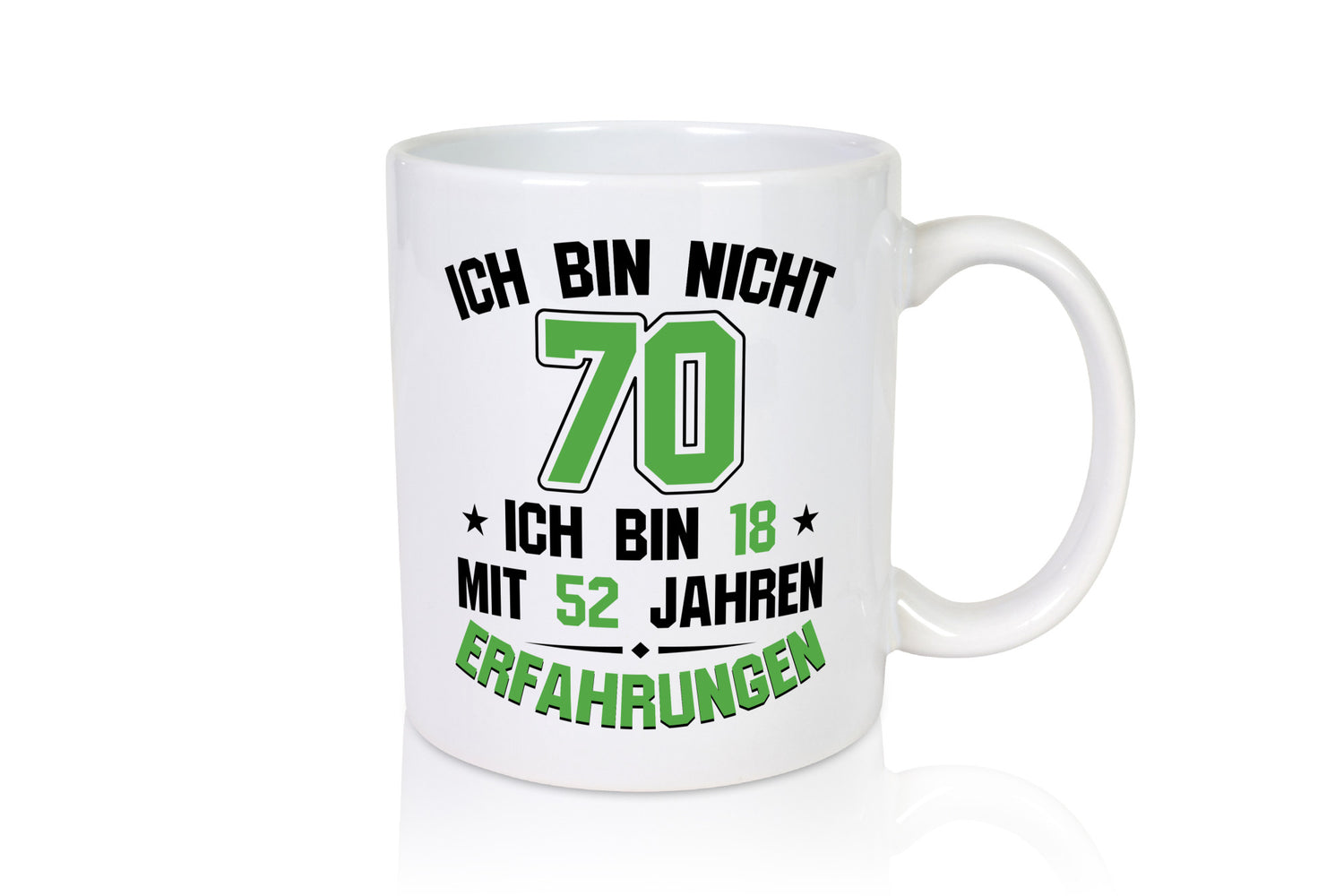 Ich bin nicht 70 | Rentner Viel erfahrung im leben lustig Ruhestand Jubiläum