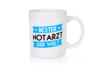 Bester Notarzt | Arzt lustiger Spruch Geschenk Humor Geschenkidee Tasse