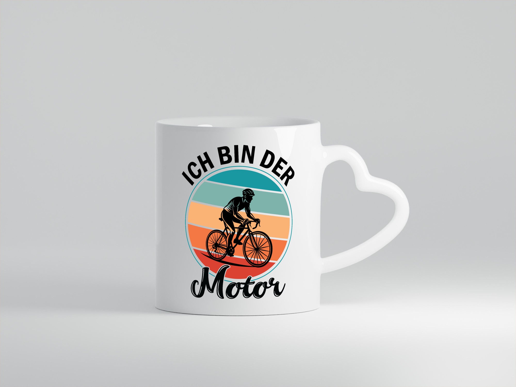 Ich bin der Motor | Mountenbike Fahrrad lustiger Spruch Geschenk Humor