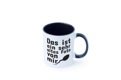 Sehr altes Foto von mir | lustige Tasse Männer Humor Geschenk Geschenkidee