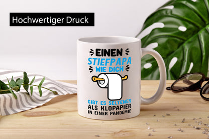 Seltener Stiefvater lustig Familie Geschenkidee Geschenk Tasse
