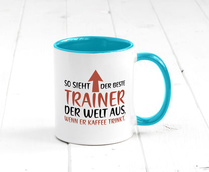So sieht Bester Trainer der Welt aus | Kaffee Humor Geschenkidee Tasse