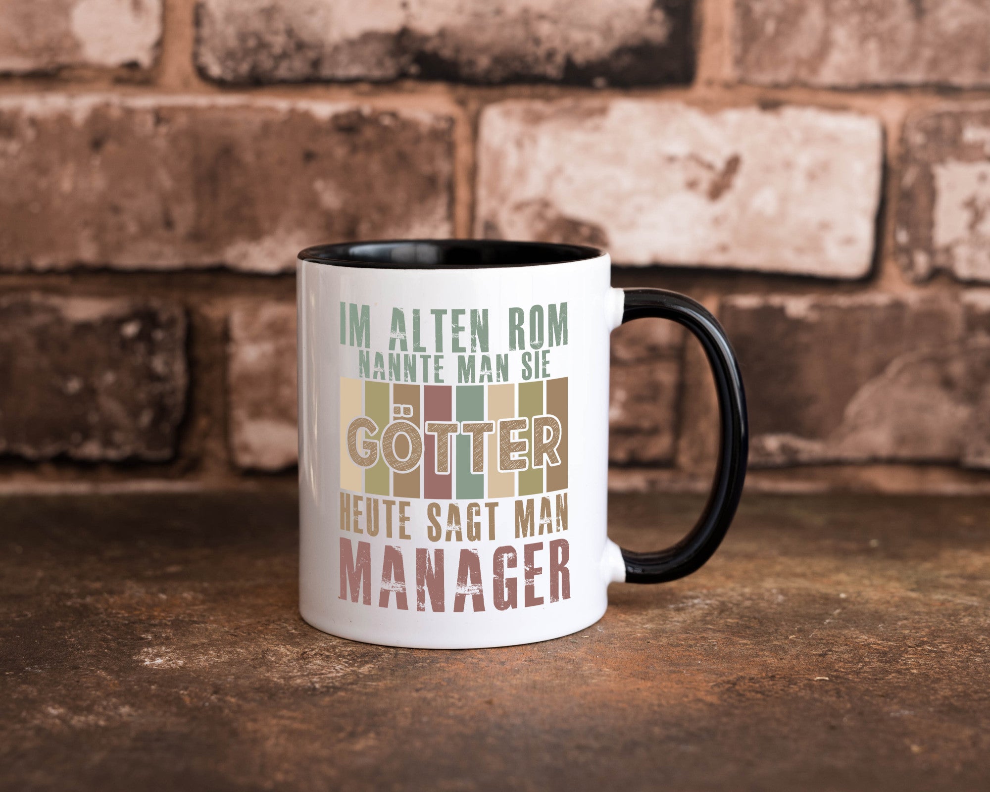 Heute sagt man: Manager | Management Humor Geschenkidee Tasse