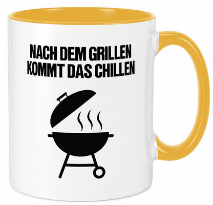Nach dem Grillen kommt das Chillen | Grillmeister Party Geschenk Humor