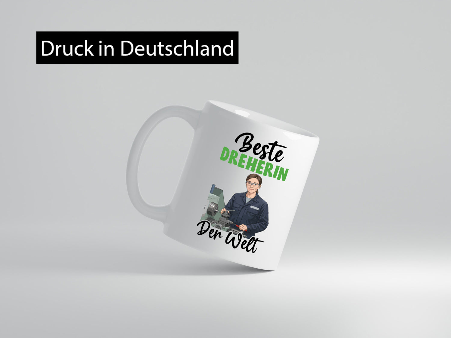 Beste Dreherin | Fräser Dreher Geschenkidee Humor Tasse