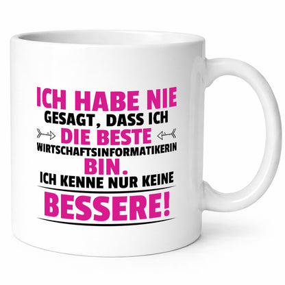 Die Beste Wirtschaftsinformatikerin | Wirtschaft Informatik Geschenkidee Humor