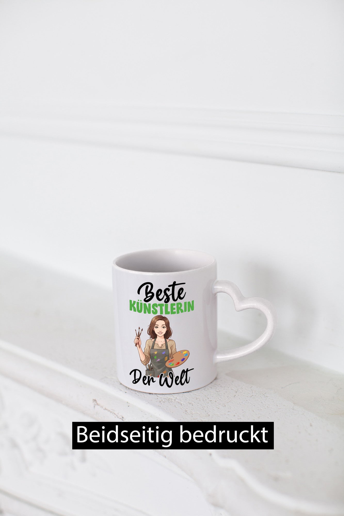 Beste Künstlerin | Kunst Geschenk Humor Geschenkidee lustiger Spruch Tasse