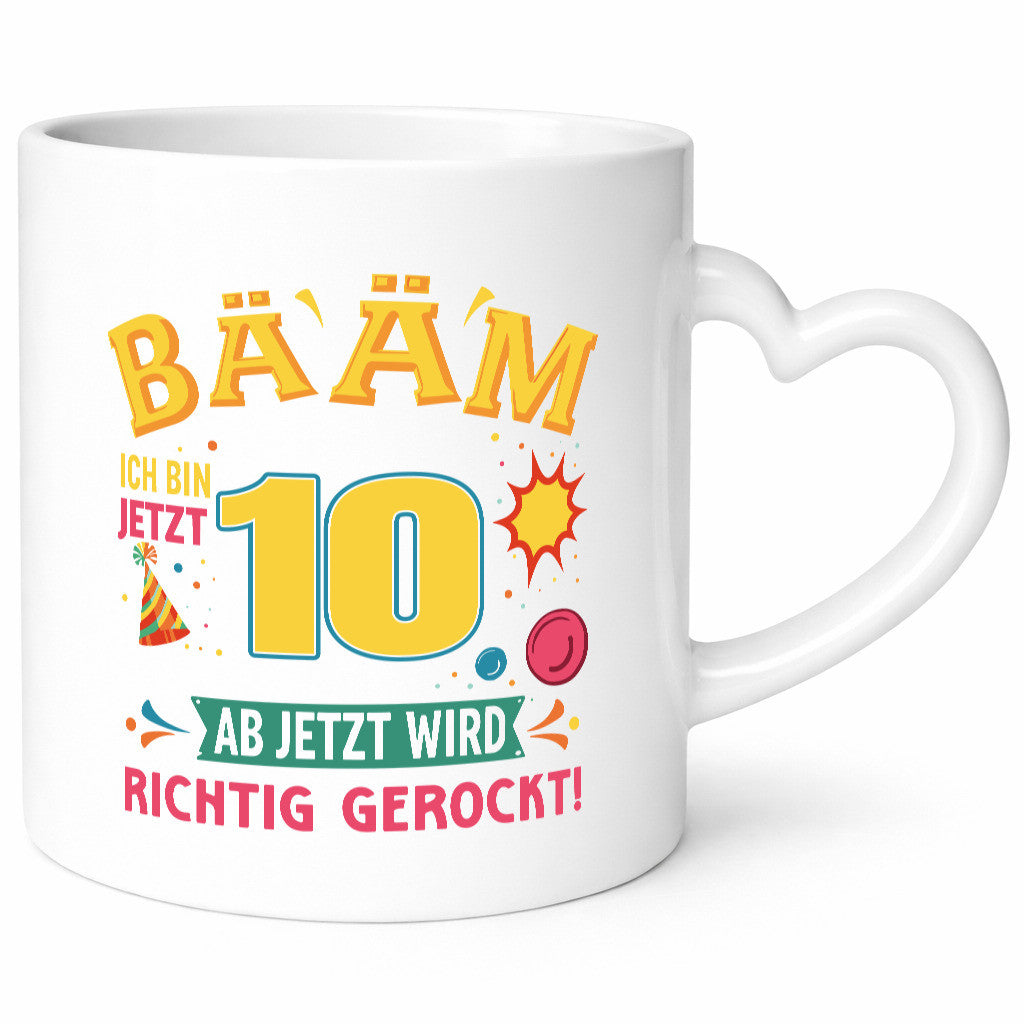 10. Geburtstag | 10 Jahre ab jetzt wird richtig gerockt lustiger Spruch