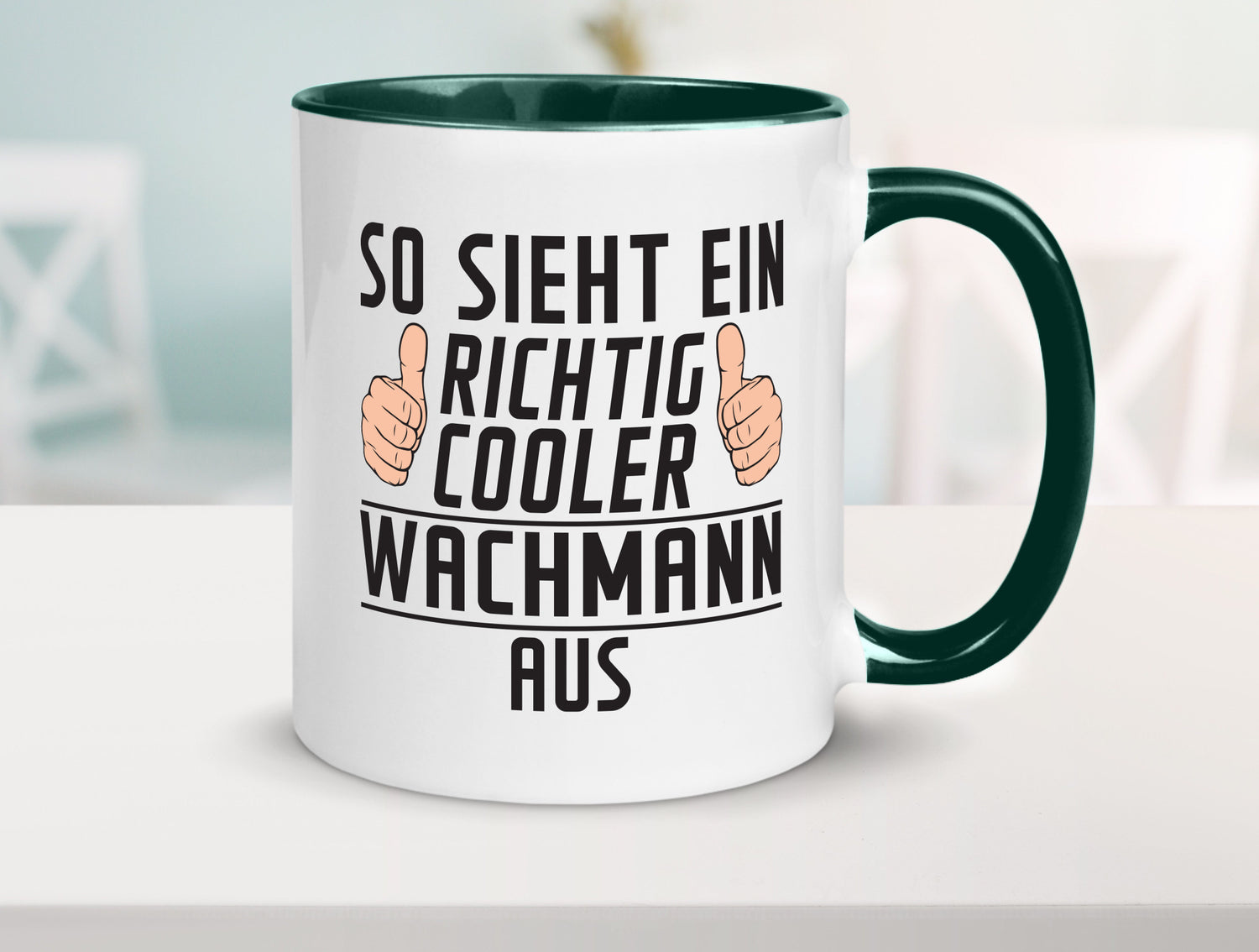 Richtig Cooler Wachmann | Wachpersonal Nachtwächter lustig Humor Geschenkidee