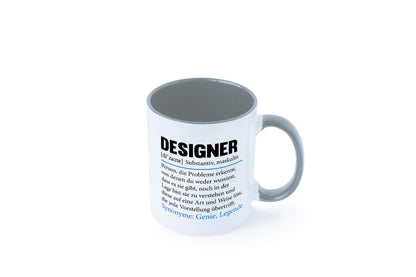 Designer Beruf | Gestalter Medien Schmuck Mode Geschenk Arbeit Kollegen Büro