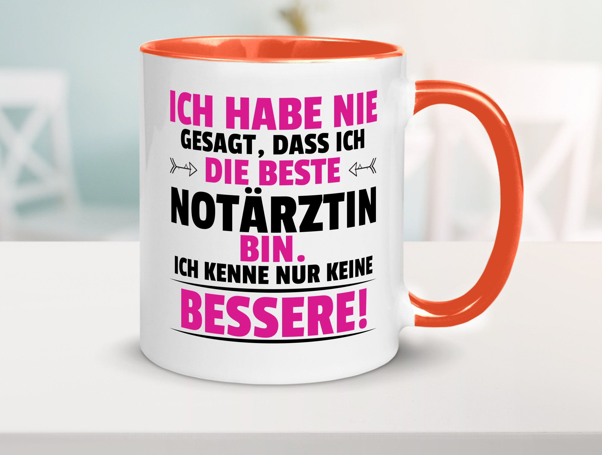 Die Beste Notärztin | Ärztin Humor Geschenkidee Tasse